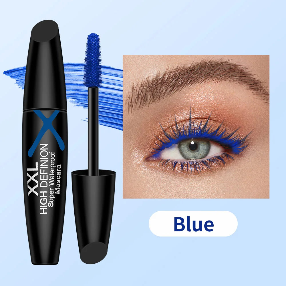Multicolor Waterproof Eye Black Mascara – Sweatproof Party Makeup