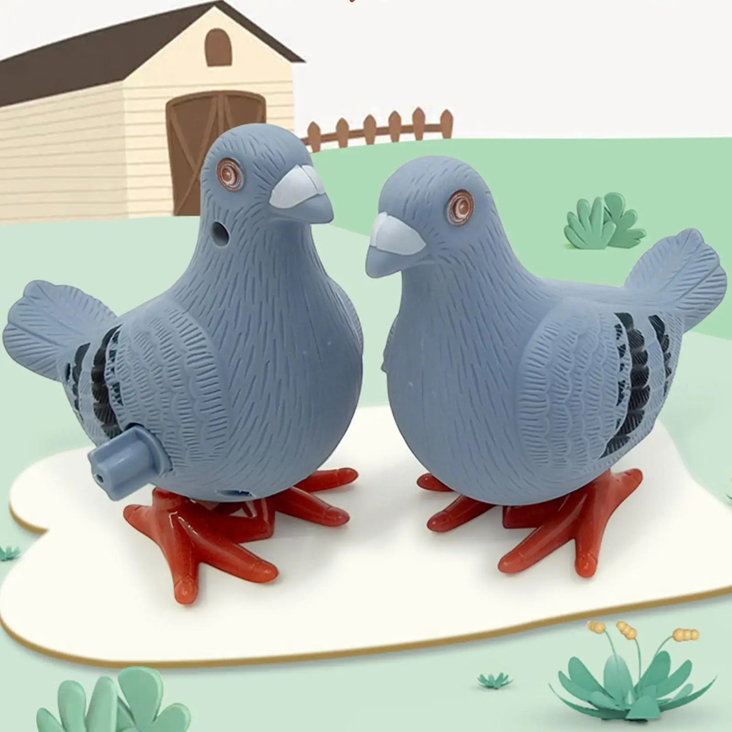 Jumping Pigeon Wind-Up Toy | Kids Party Favor & Gift