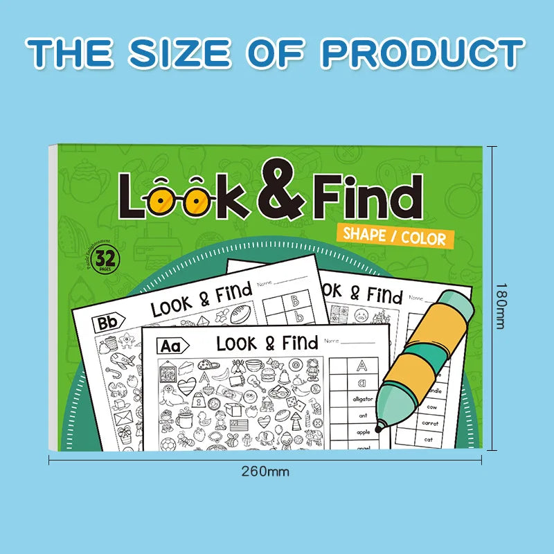 Kids Finding Item Fun Coloring Book Drawing Picture Interactive Game