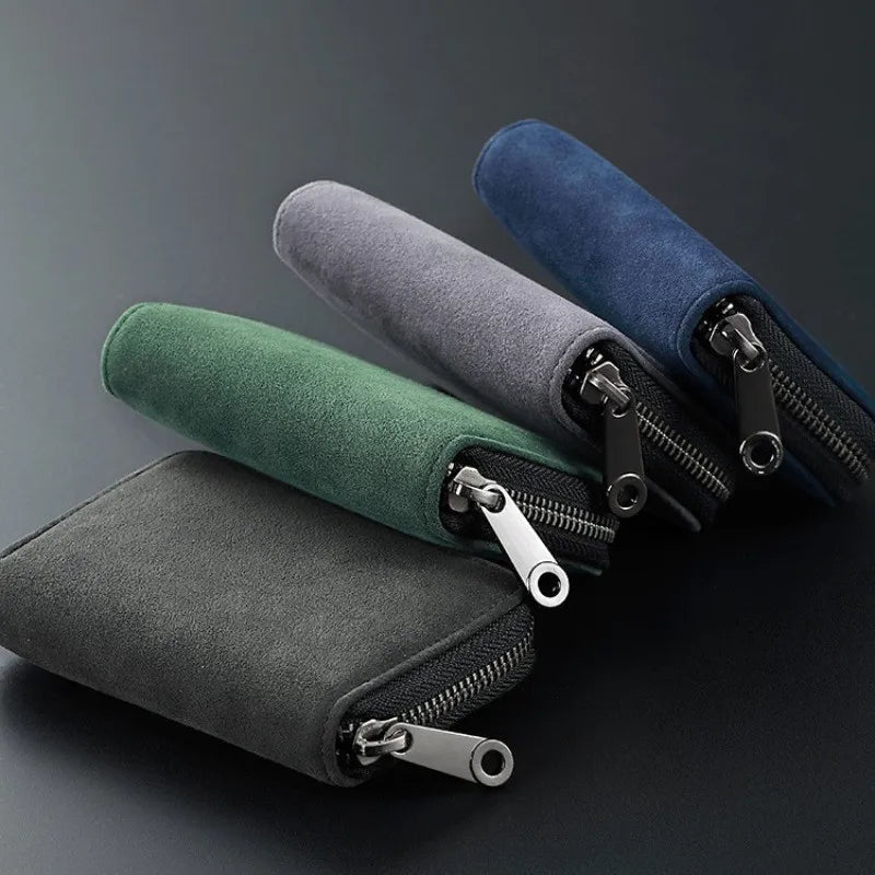 RFID Blocking Card Holder Wallet | Unisex Zipper Organizer