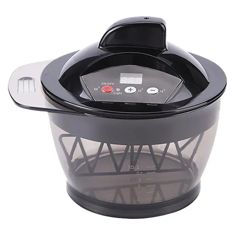 Professional Hair Color Wax Dyeing Hair Electric Hair Coloring Automatic Mixer Hairs Color Mixing Bowl Hairdressing Tool Device Peaceful Pleasures Health and Wellness
