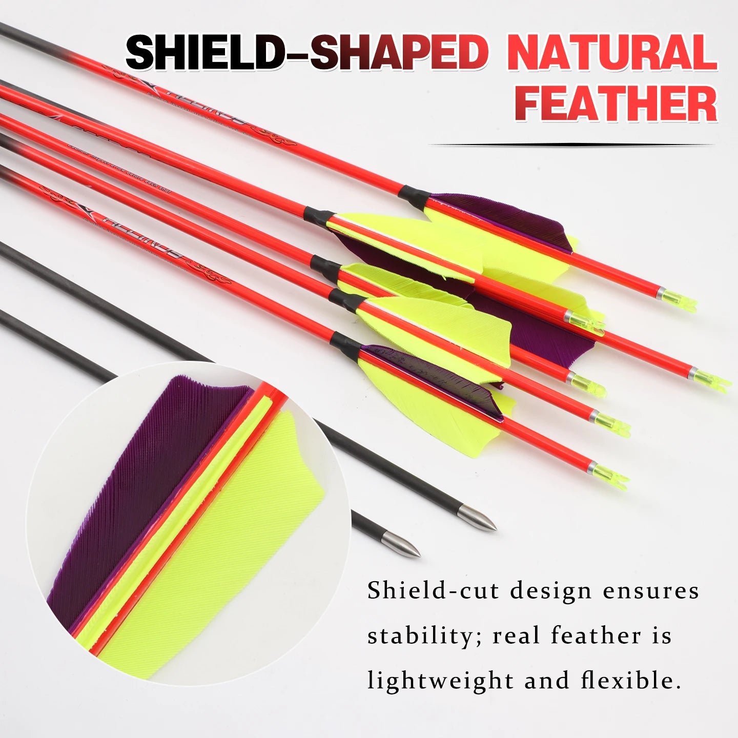 6 12 24ps ID4 Pure Carbon Arrow Spine 400 500 600 700 800 900 1000