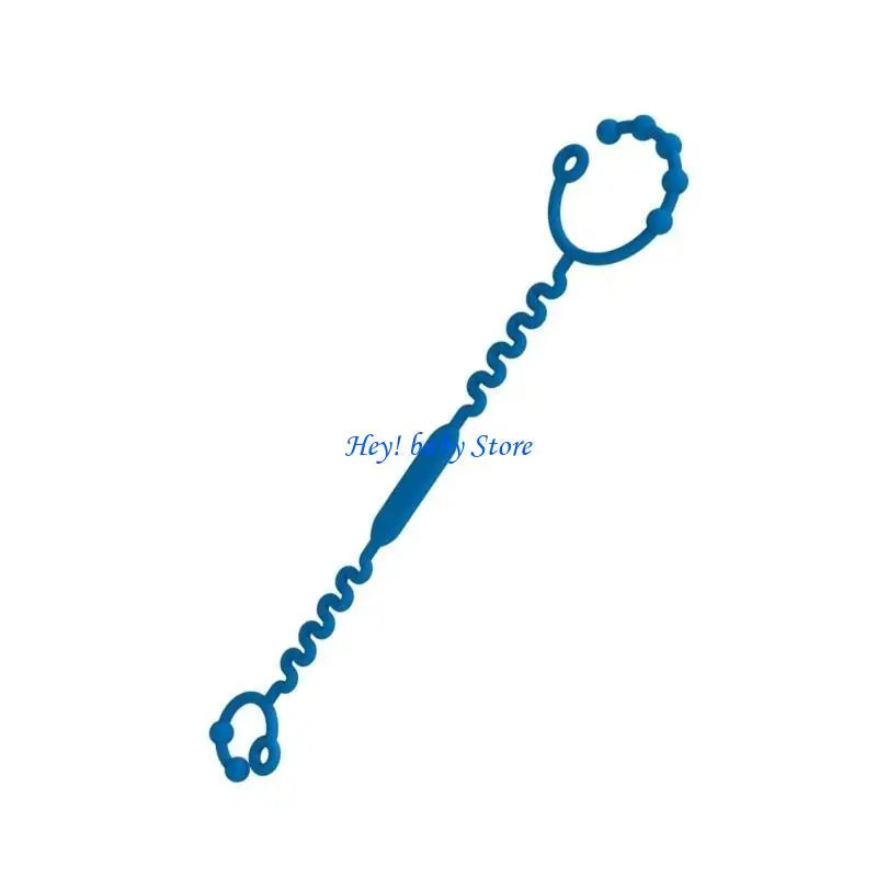 Silicone Baby Bottle Holder Leash | Pacifier & Teether Strap