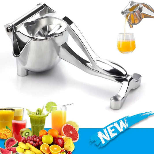 Manual Juice Squeezer Aluminum Alloy Hand Pressure Juicer Pomegranate Orange Lemon Sugar Cane Juice Kitchen Bar Fruit Tools Acce Peaceful Pleasures Health and Wellness