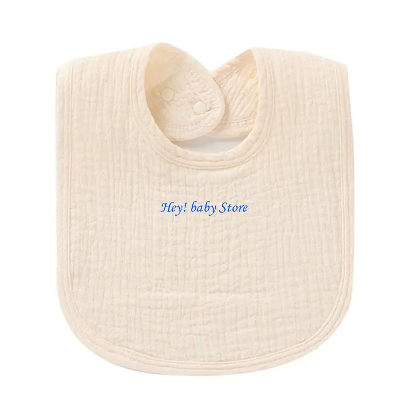 Baby Drool Bibs 4-Layer Cotton Gauze Bandana Burp Cloth
