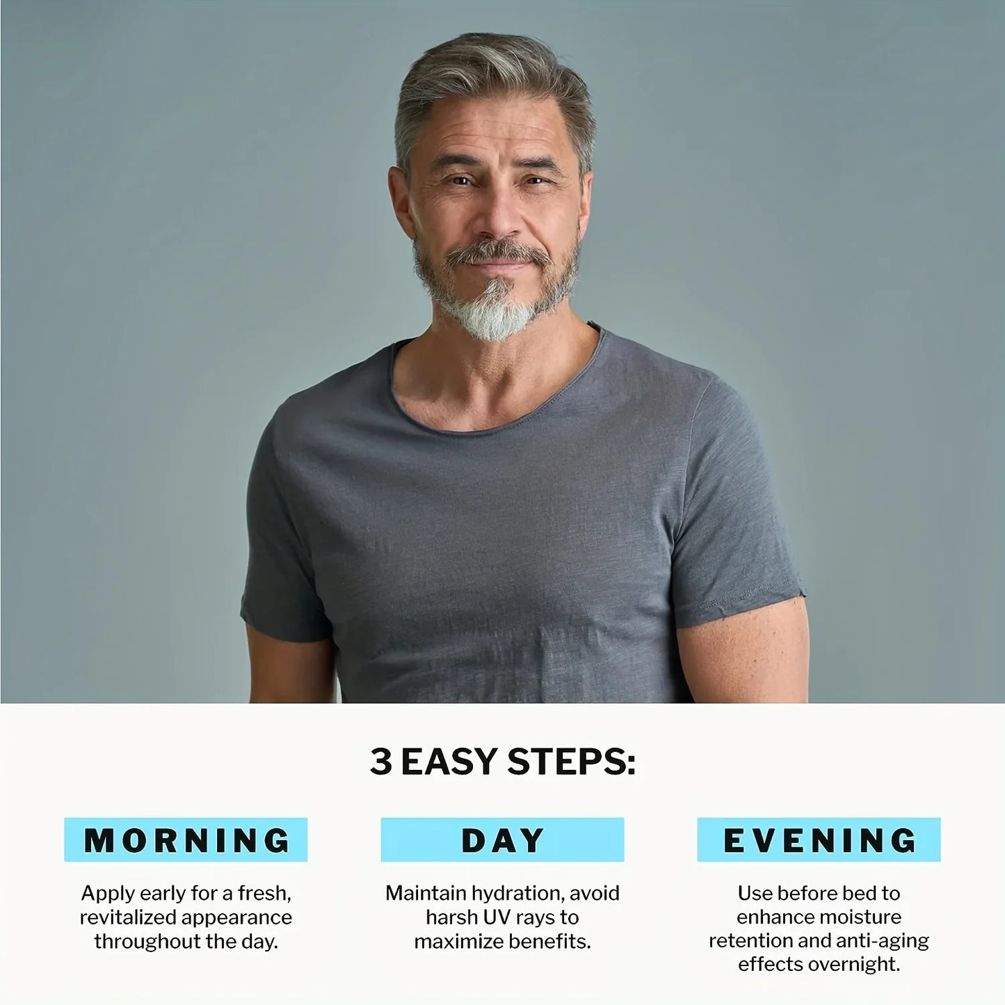 GORGIQUE Men's Collagen Face Cream – Day & Night Moisturizer