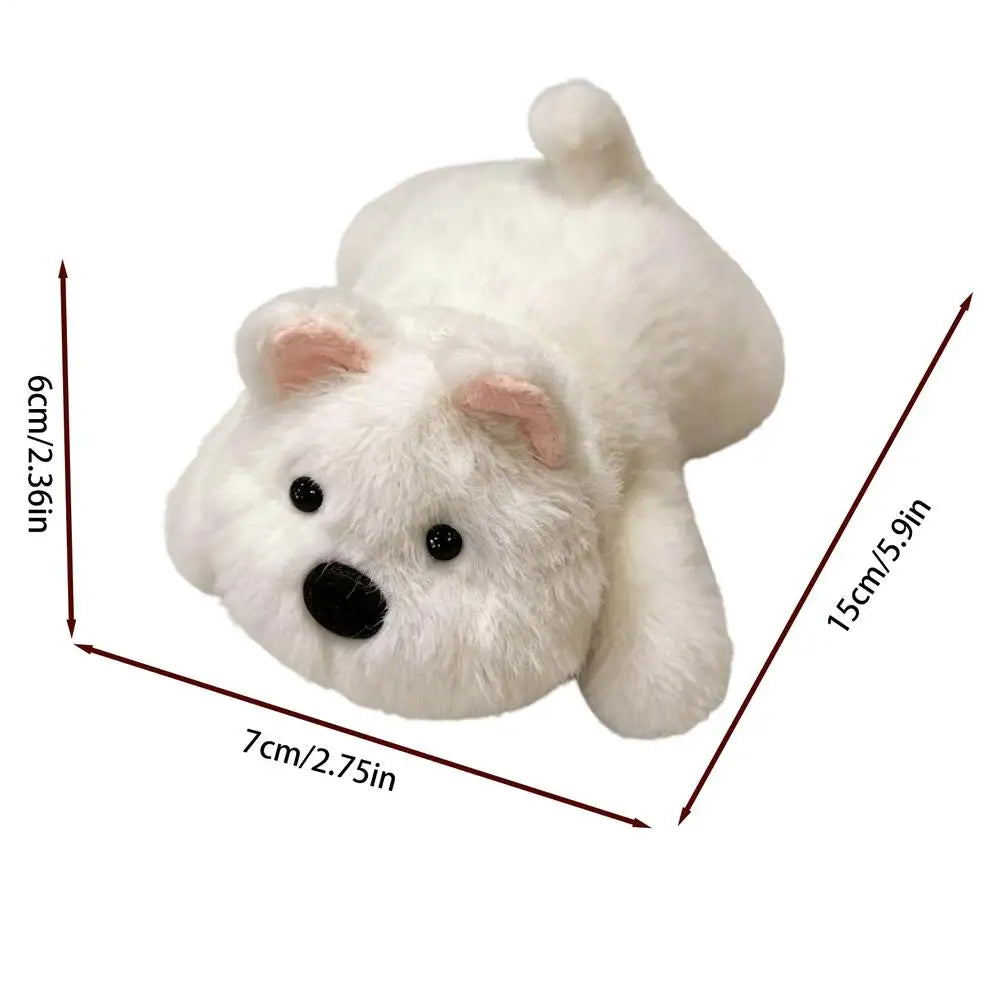 Cute Plush Animal Funny Car Magnets Cartoon Magnetic Stickers Decals For SUV Truck RV Sedan Indoor Outdoor Home Kitchen Locker Peaceful Pleasures Health and Wellness dog