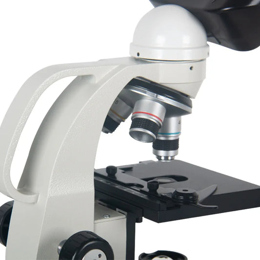 Binocular Biological Microscope for Teaching Primary and Secondary School Students To Observe Bacteria Peaceful Pleasures Health and Wellness 400X