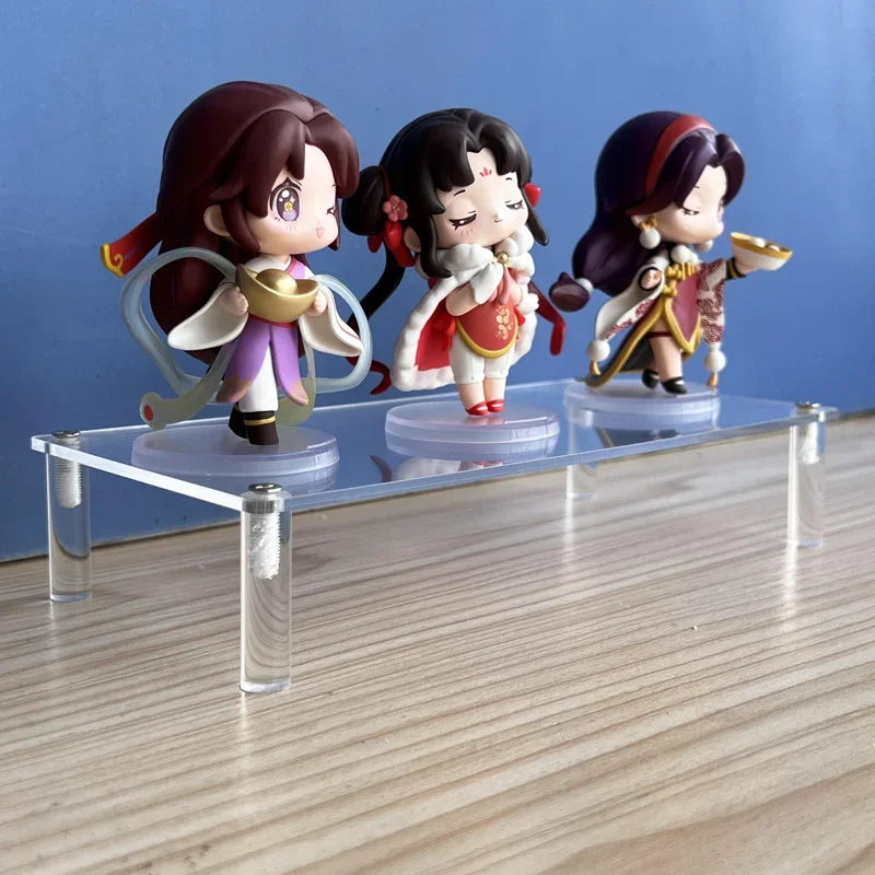 Transparent Acrylic Display Shelf | Multi-Use Storage Stand