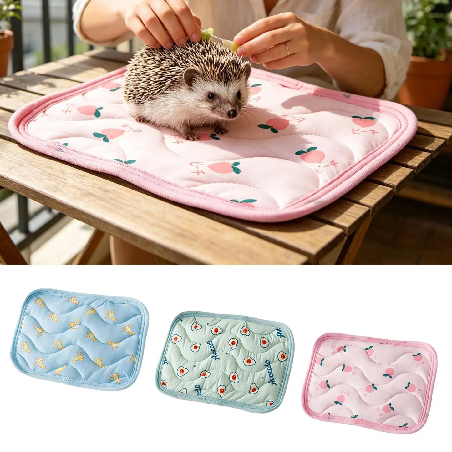 Pet Cooling Mat for Cats & Small Dogs | Summer Ice Silk Pad