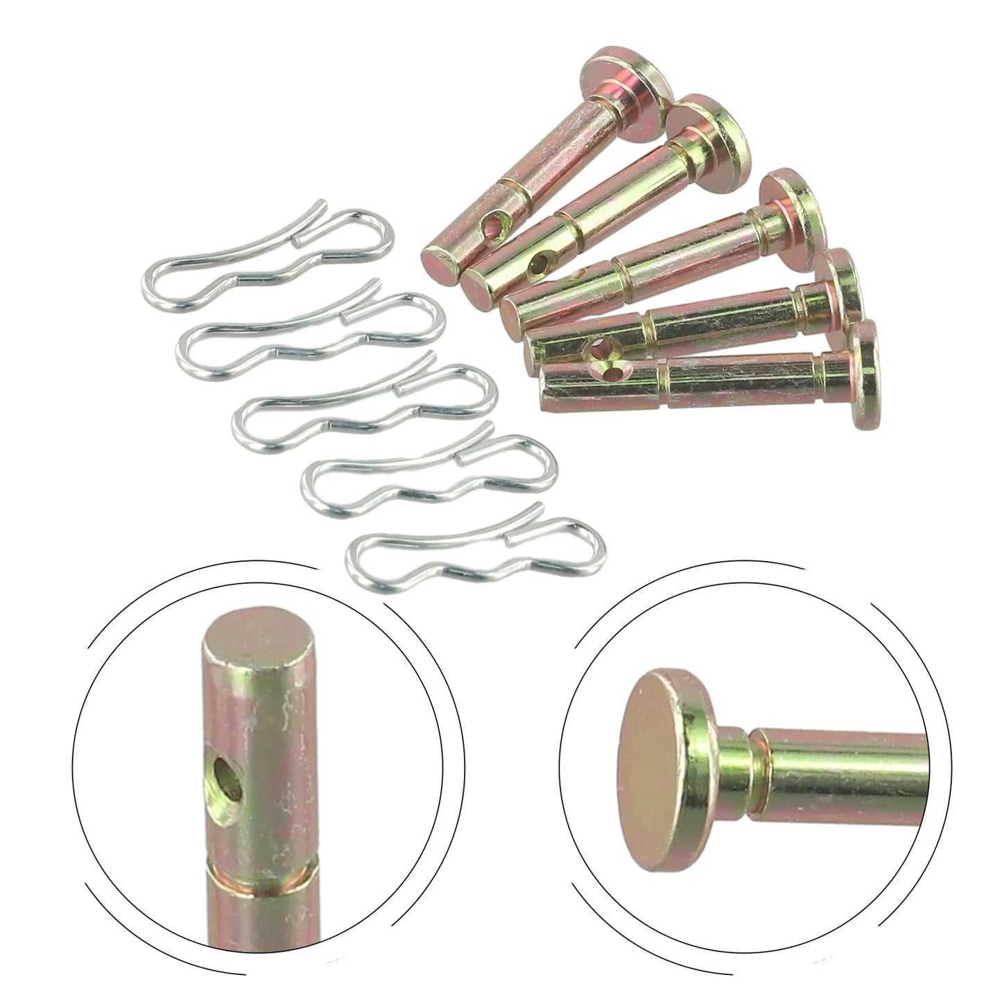 CADET Replacement Shear Pins& Cotter Pins Snowblowers 738-04124A