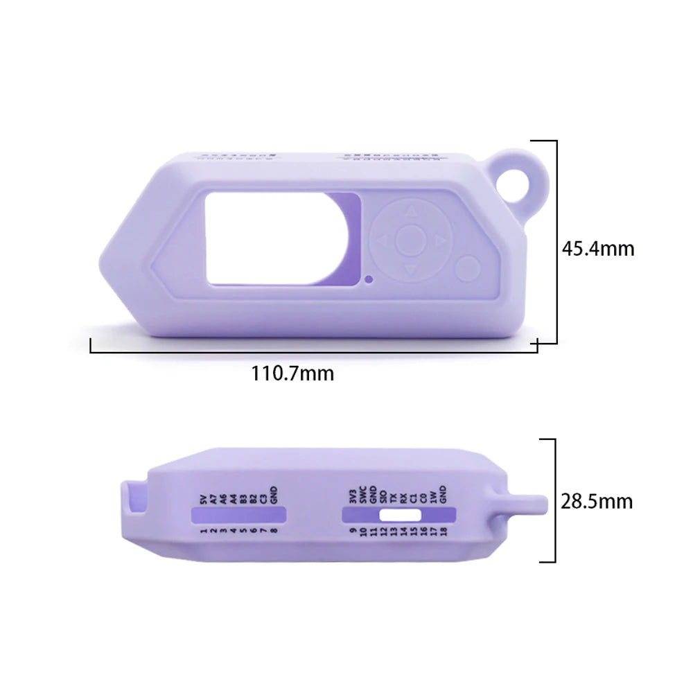 Silicone Case For Flipper Zero Game Console Protective Cover For Kids Game for Flipper Zero Body Shell Children Game Accessories Peaceful Pleasures Health and Wellness