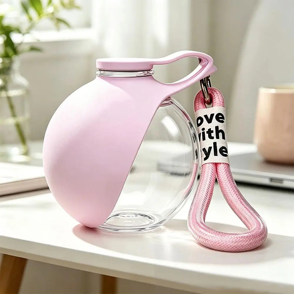 Portable Dog Water Bottle 285ml | Foldable Bowl, Leak-Proof