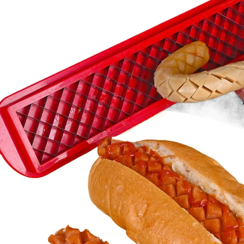 Hot BBQ Sausage Hot Dog Slicers BBQ and Home Kitchen Tools Hot Dog Slicers Peaceful Pleasures Health and Wellness