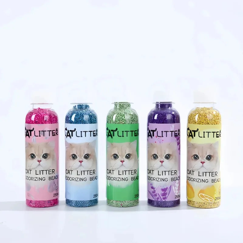 Cat Litter Deodorizing Beads – Litter Box Odor Eliminator Litter Box Deodorizer Peaceful Pleasures Health and Wellness