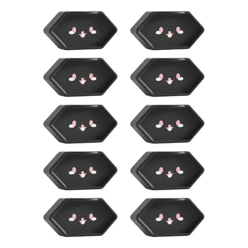 10-Pack Childproof Outlet Cover Plugs | 2-Hole Socket Safety