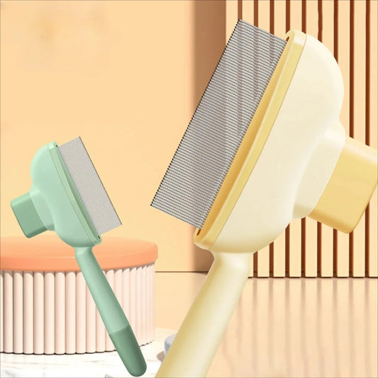 Pet Grooming Comb – Cat & Dog Hair Removal Brush Pet Grooming Comb Peaceful Pleasures Health and Wellness