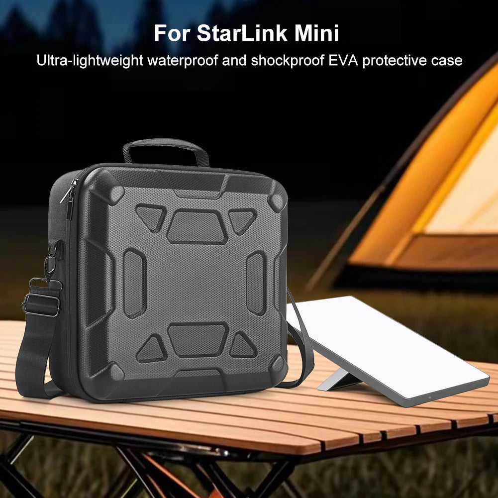 For Starlink Mini Ultra-Light Protect Case Anti-Scratch Storage Box Portable Travel Carry Bag Power Cord Storage Handbag Peaceful Pleasures Health and Wellness