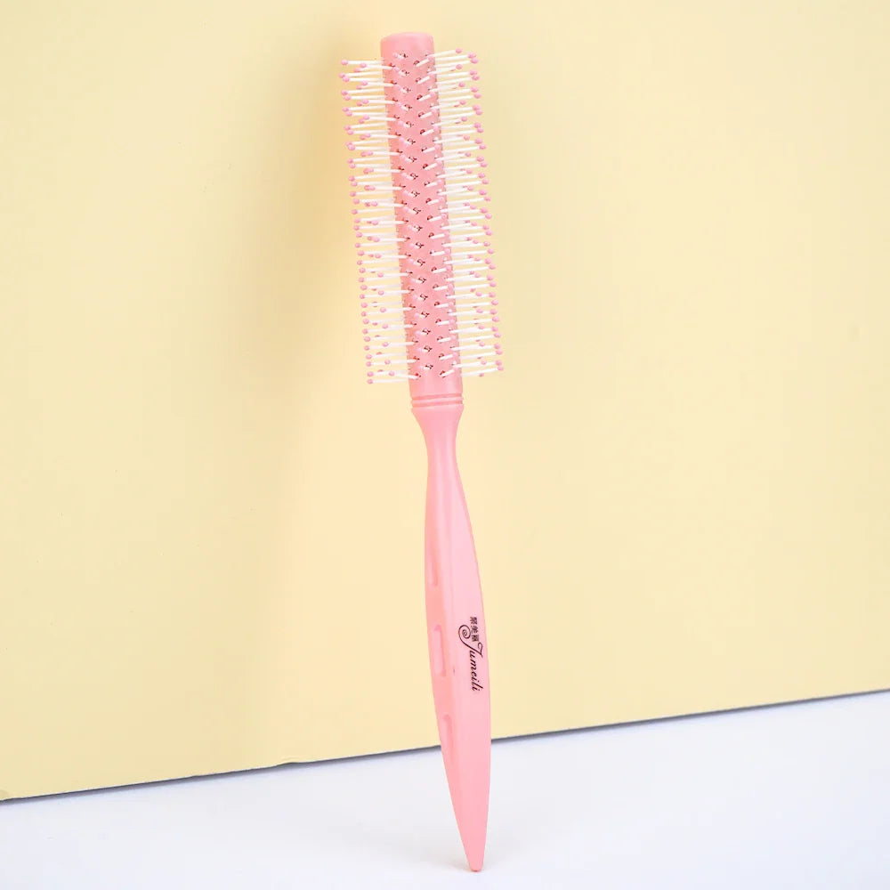 Macaron Cylinder Curling Comb – Anti-Static Hair Styler
