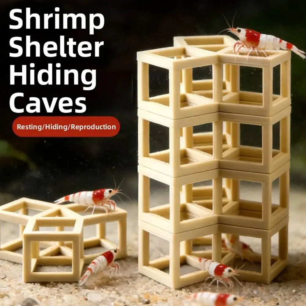 3D Printed Shrimp Hideout | Fish Tank Cave Decoration