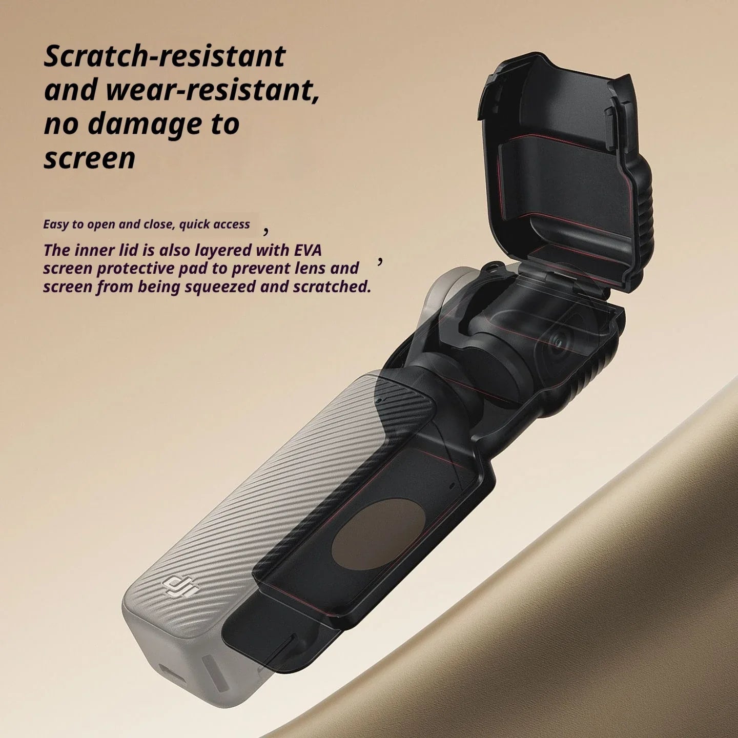 DJI Osmo Pocket 4/3 Protective Case – Scratch & Drop Guard