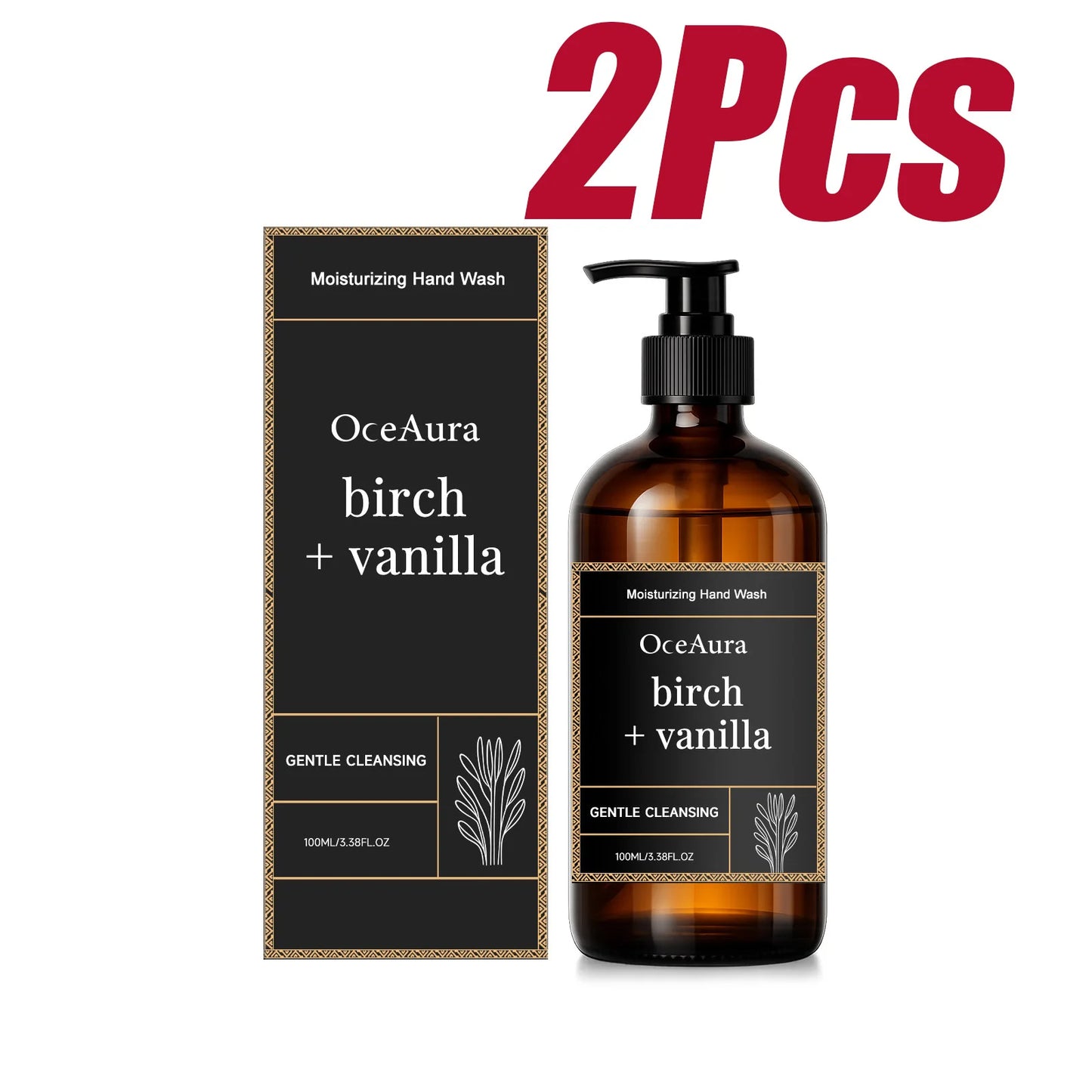 Vanilla Extract Moisturizing Hand Wash – Nourishing Liquid Soap