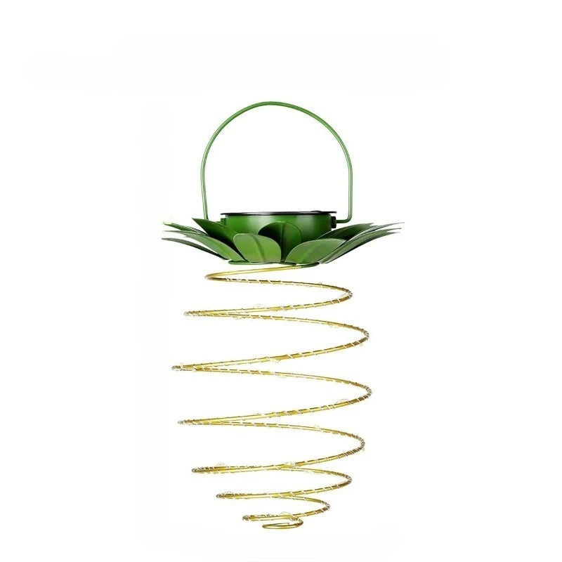 Solar Pineapple Lantern LED String Lights – Outdoor Waterproof