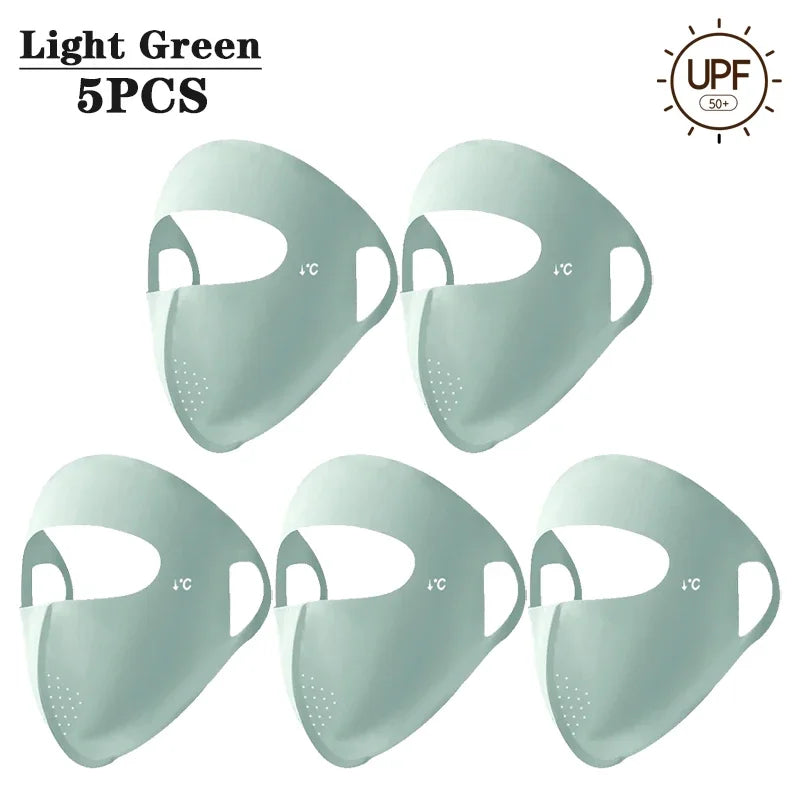 UV Full Face Mask – Breathable Sun Protection for Cycling & Travel