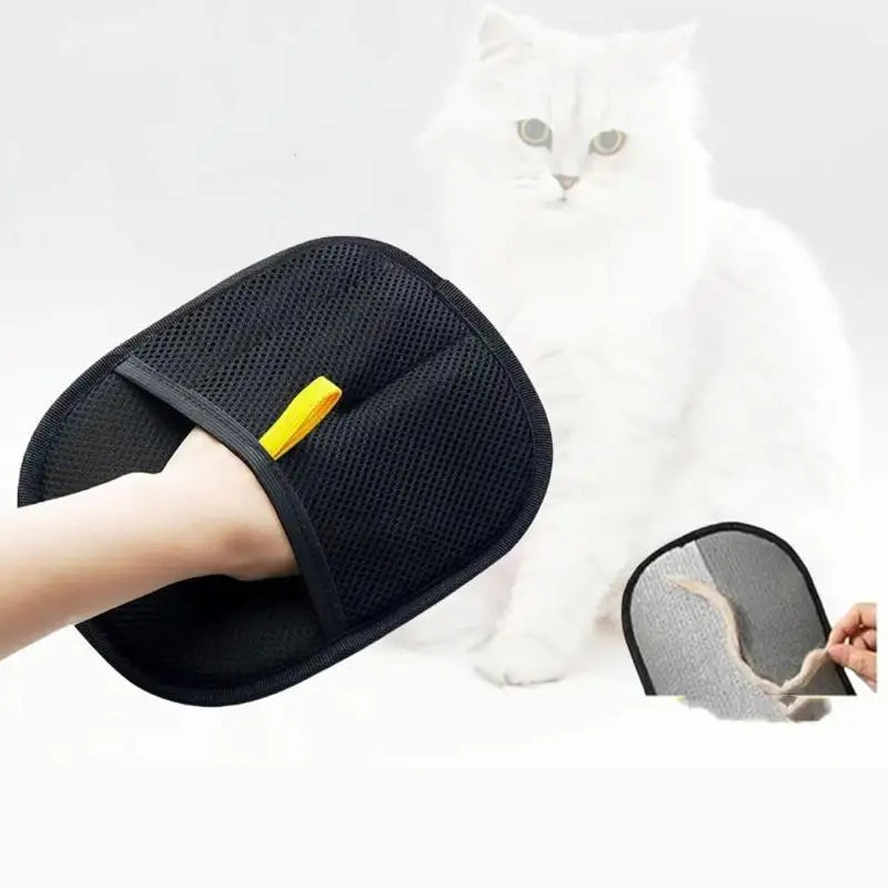 Pet Hair Removal Gloves Reusable Dog Cat Grooming Tools Home Carpet