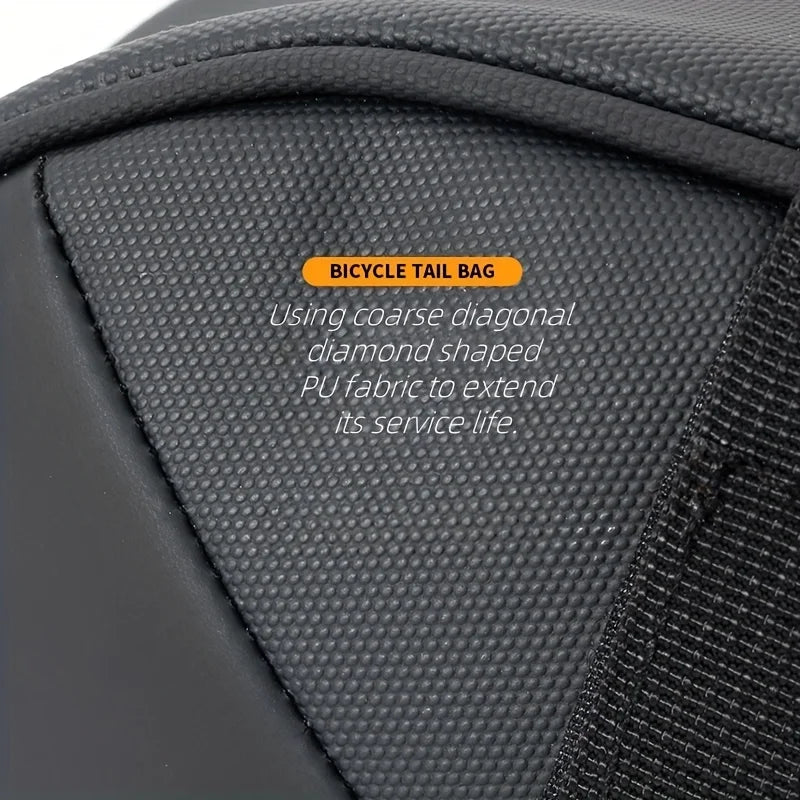 Large Capacity Bike Saddle Bag | Road & MTB Seat Post Bag Bike Saddle Bag Peaceful Pleasures Health and Wellness