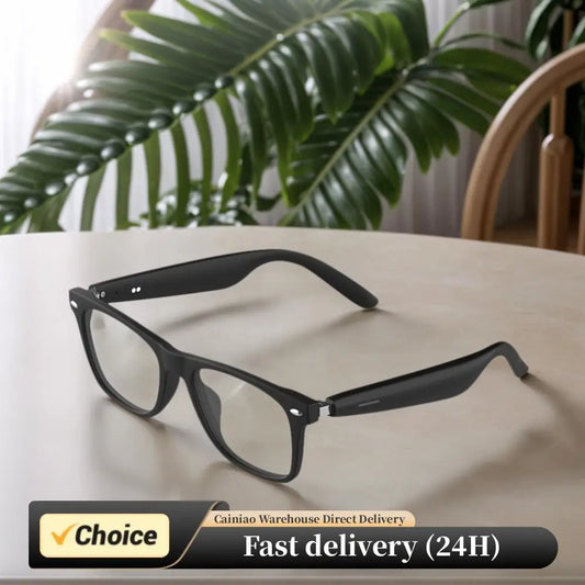 AI Intelligent Translation Glasses Sports Driving Sunglasses Support Above 130 Languages Music Headphones Glasses for Men Women Peaceful Pleasures Health and Wellness