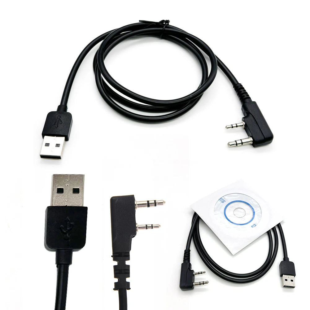 Walkie Talkie USB Programming Cable High Speed Original USB Programming Cable for TYT DMR Radio MD-380 MD-390 Retevis RT3 Peaceful Pleasures Health and Wellness
