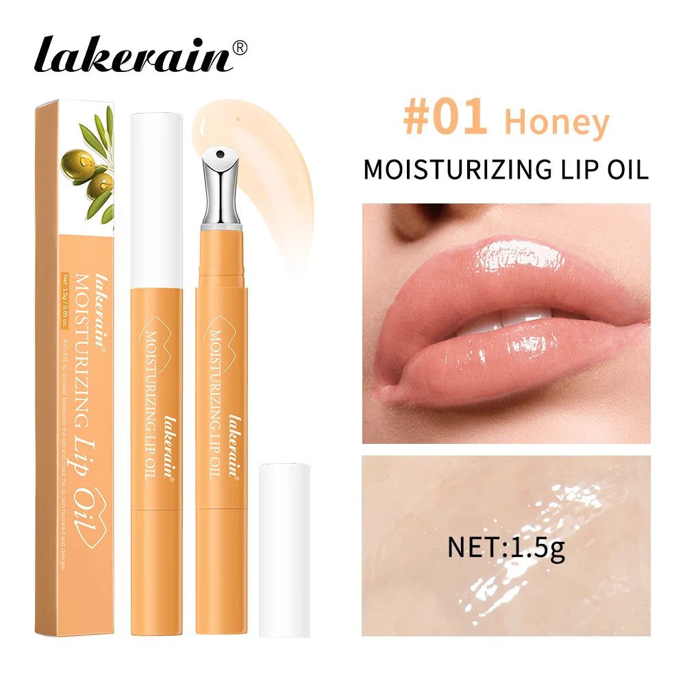 Lip Brightening Serum Moisturizing Lip Oil Reduce Lip Wrinkles Remove Sloughed-off Lip Skin Lips Plumper Lips Care Serum Primer Peaceful Pleasures Health and Wellness 1