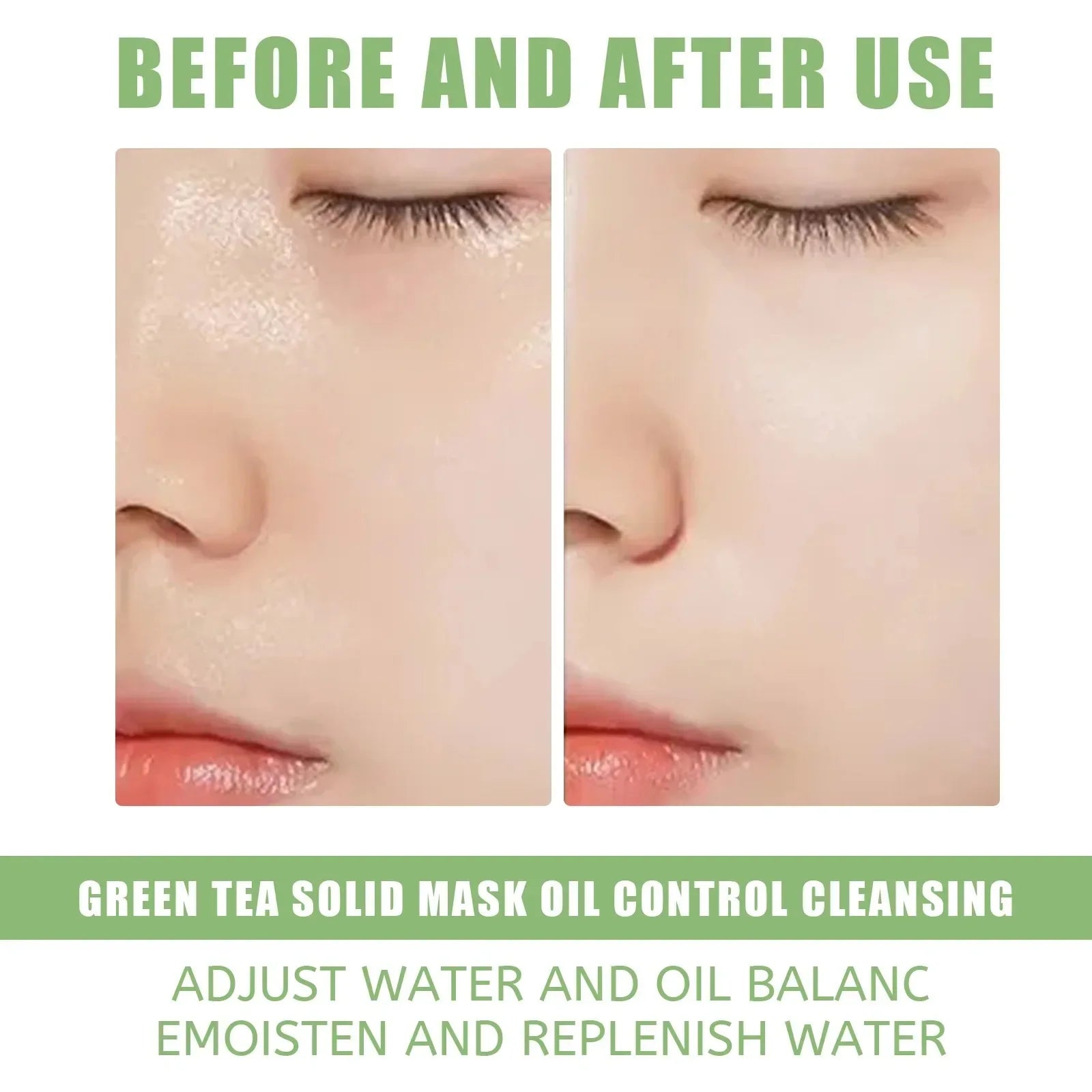 Green Tea Face Mask Stick – Deep Cleanse & Pore Minimizer Peaceful Pleasures Health and Wellness