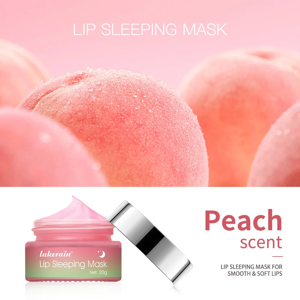 Moisture Collagen Lip Sleeping Mask Hydrate Plump Long-Lasting and Intense Repair Lips Suitable Dry Chapped Lips Skin Care Peaceful Pleasures Health and Wellness