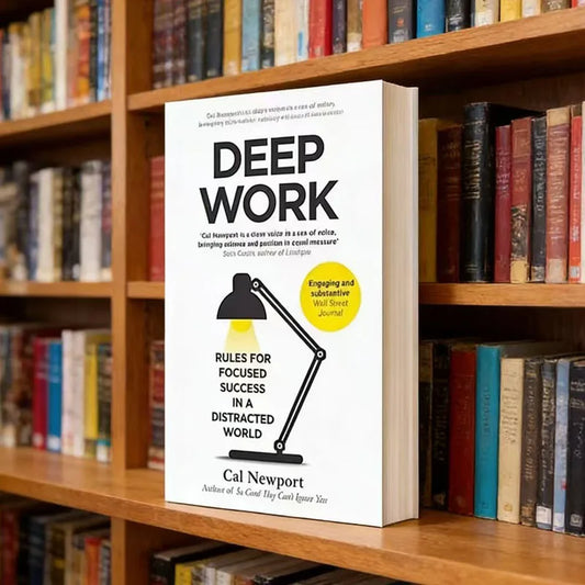 Deep Work Cal Newport Rules Focused Success Distracted World Novel Peaceful Pleasures Health and Wellness