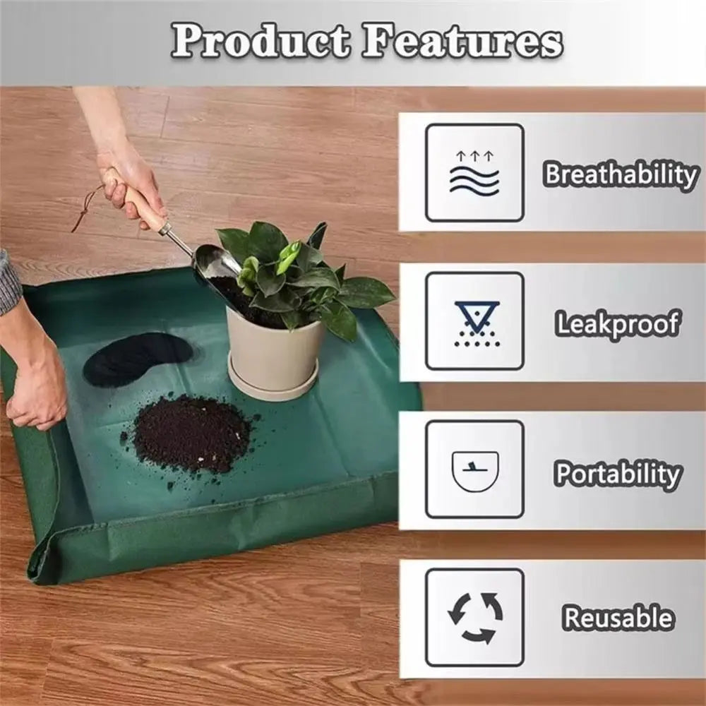 50PCS/Set Plastic Flower Pot Hole Mesh Pad Prevent Soil Loss Round Bonsai Drainage Screens Breathable Flower Pot Bottom Mat Peaceful Pleasures Health and Wellness