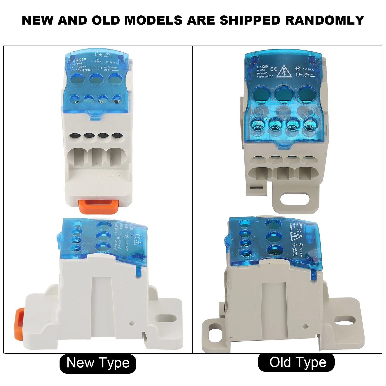 Din Rail Terminal Block Distribution Box Electric Wire Connector Power Junction Box UKK-80A Block Distribution Box Peaceful Pleasures Health and Wellness