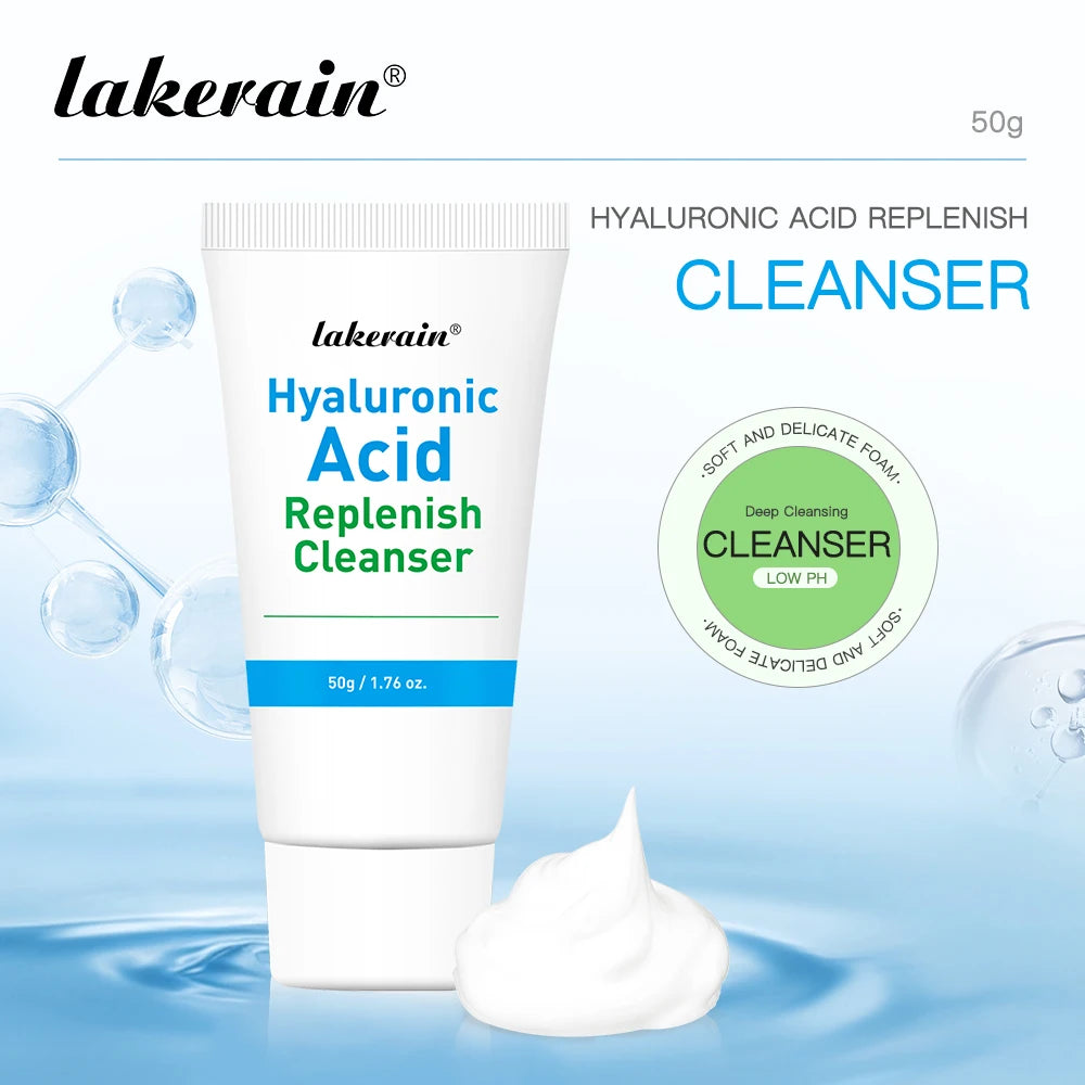 Hyaluronic Acid Skin Care Set Deeply Hydrates Solve Dry Skin Redness Easy To Be Absorbed Non-greasy Nourishes Face Skincare Set Peaceful Pleasures Health and Wellness