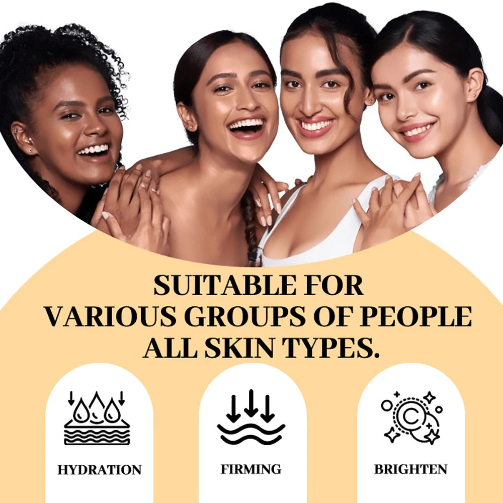 SUYARUN Anti-Aging Collagen Cream & Serum Set - Moisturizing, Wrinkle Reduction, Firming, Brightening - Free Shipping. Peaceful Pleasures Health and Wellness