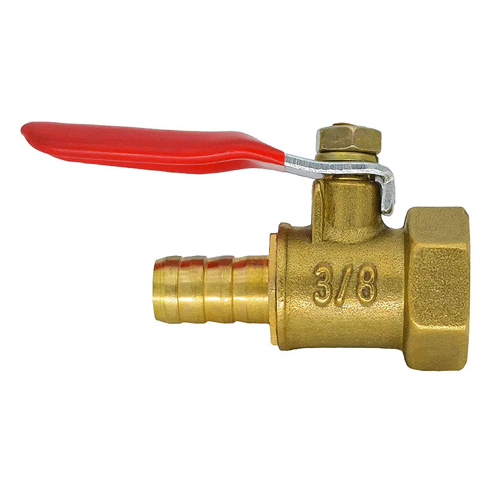 Brass Pagoda Ball Valve – Threaded 6–12mm Water Oil Gas Fuel