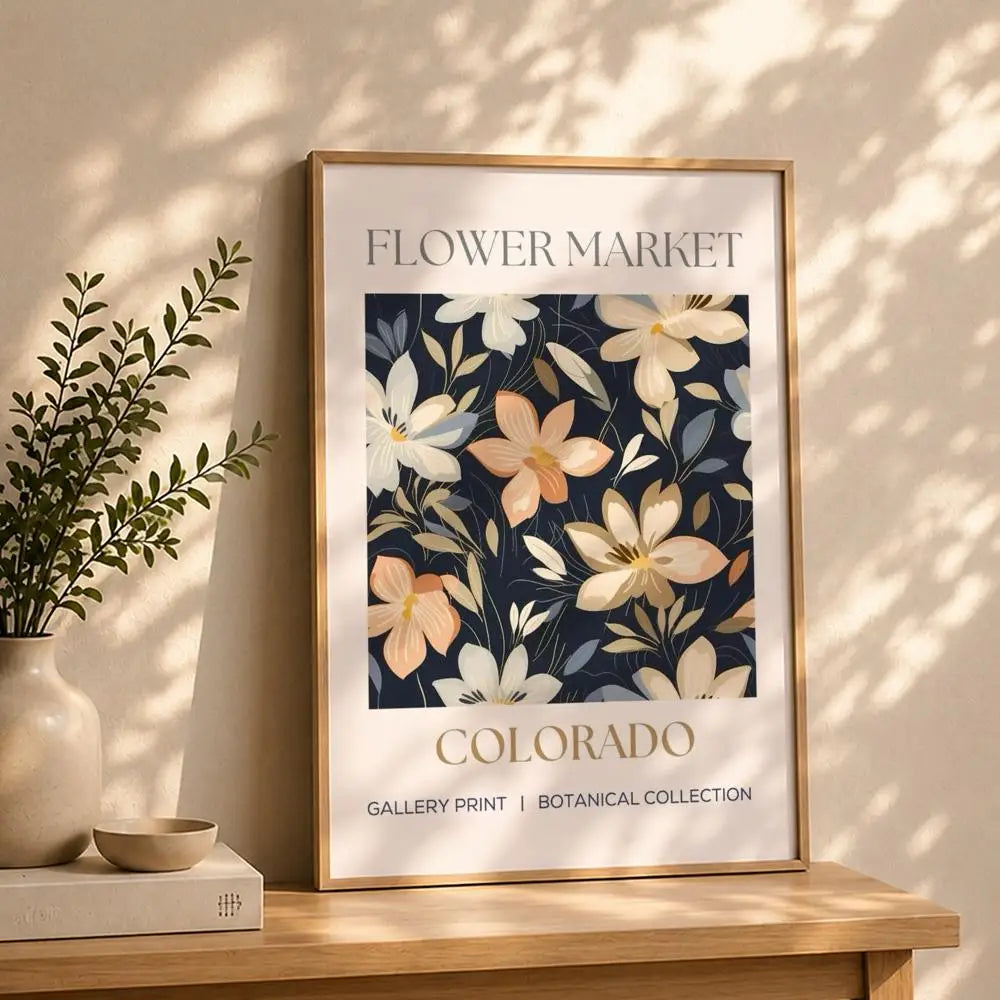 Pattern F-FlowerS Poster HD Self Adhesive Waterproof Wall Art Ideal for Home Office Dorm Bedroom Great Gift Peaceful Pleasures Health and Wellness White6 15X20cmNoframe