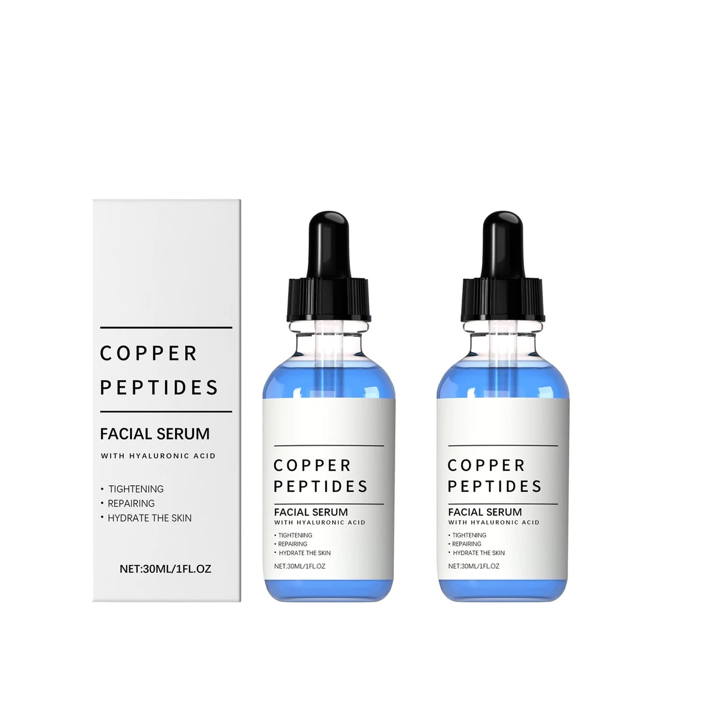 Copper Titanium Hyaluronic Acid Serum – Brightening & Hydrating