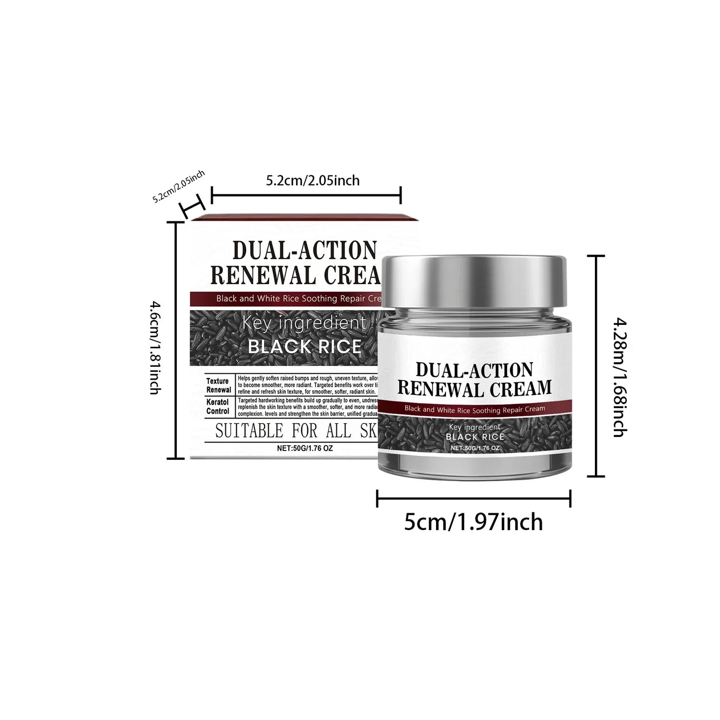 Hoygi Rice Niacinamide Cream – Dry & Sensitive Skin Relief