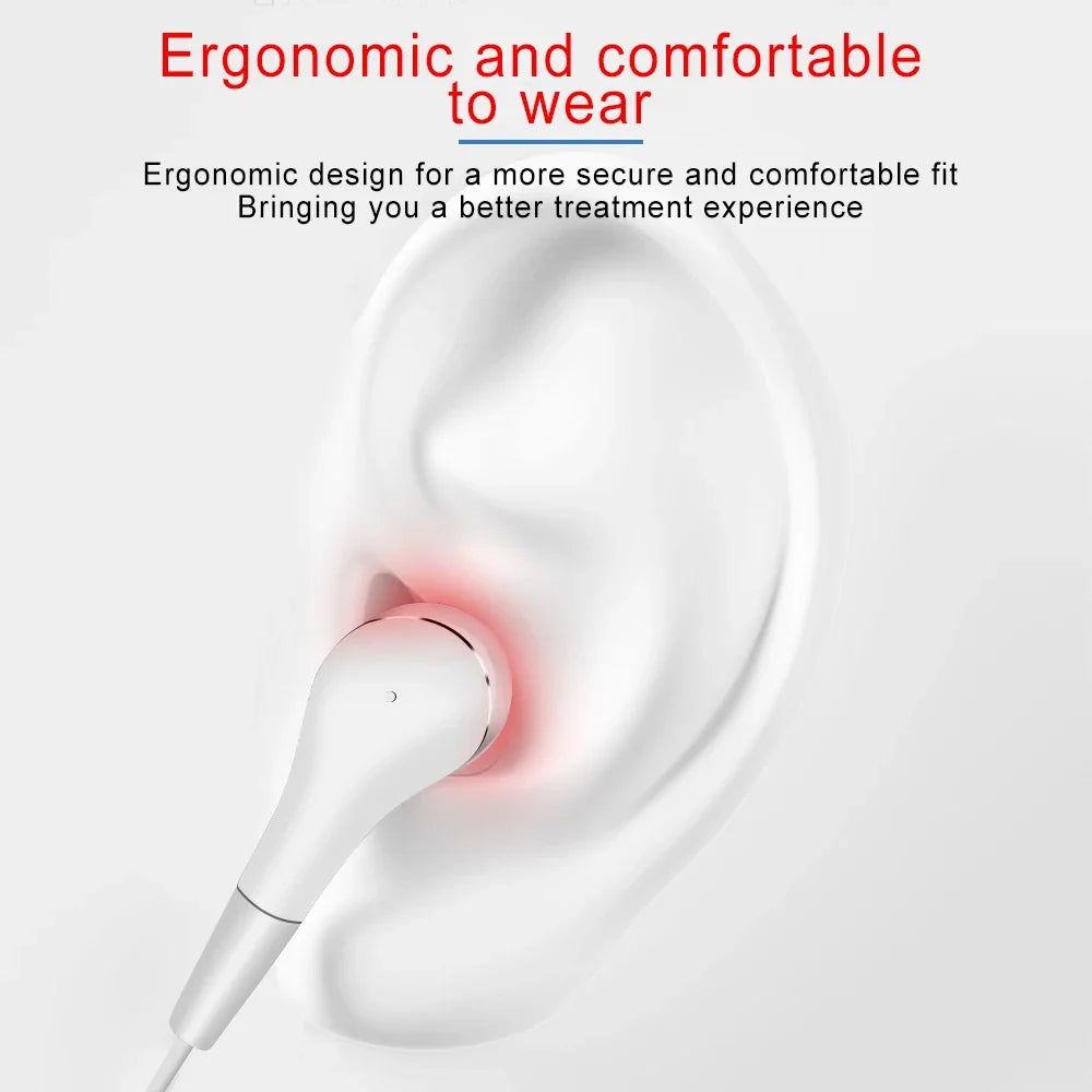 650nm Red Light Ear Therapy Device | USB Ear Care Massager