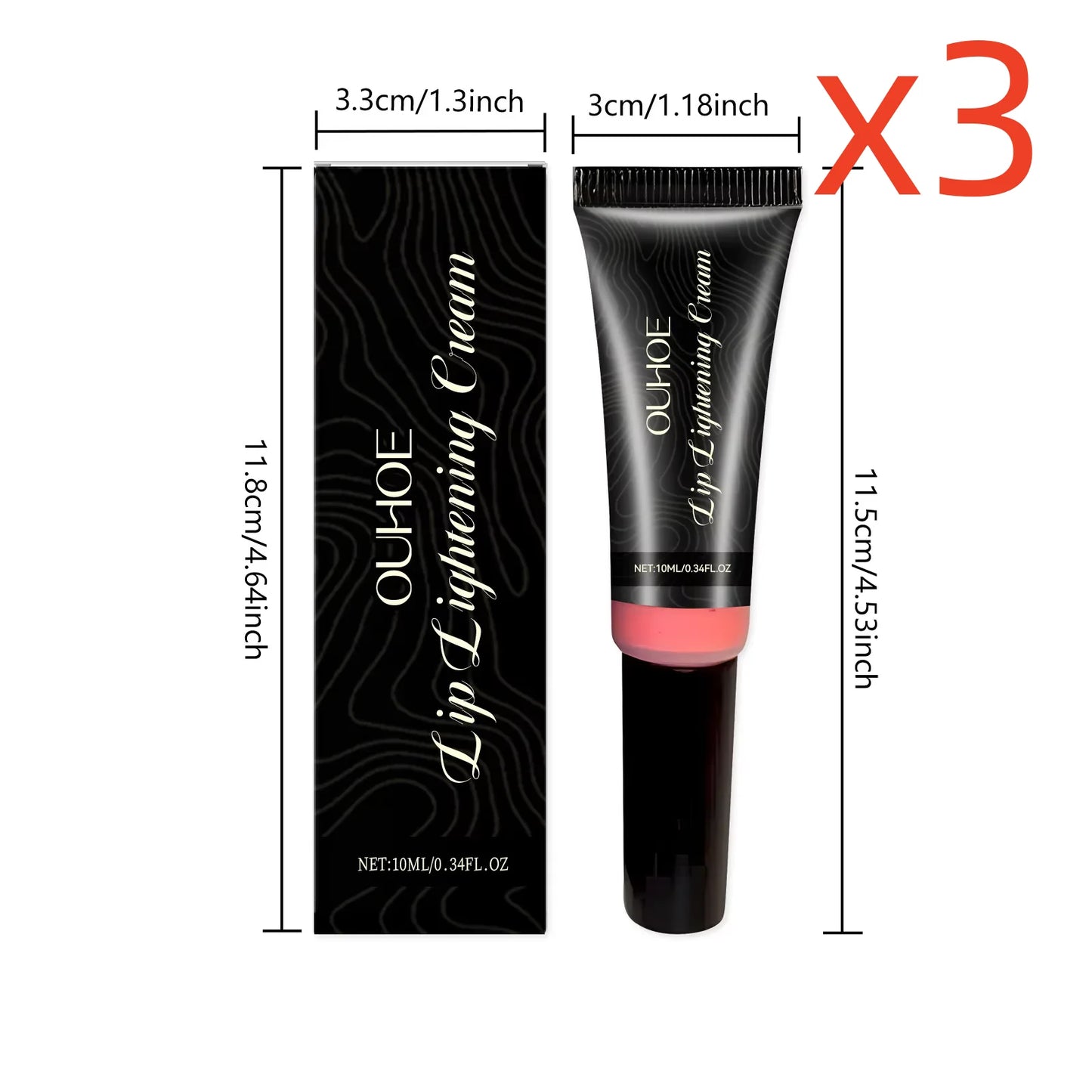 Ouhoe Lip Brightening Cream – Moisturize, Brighten & Smooth Lip Brightening Cream Peaceful Pleasures Health and Wellness 30ml boxed