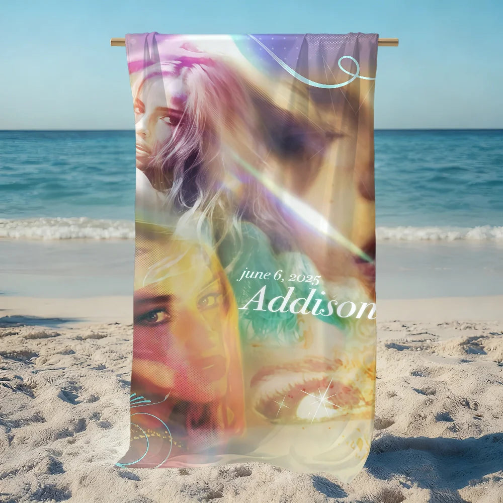 Quick Dry Beach Towel – Soft, Lightweight for Travel & Gym Quick Dry Beach Towel Peaceful Pleasures Health and Wellness
