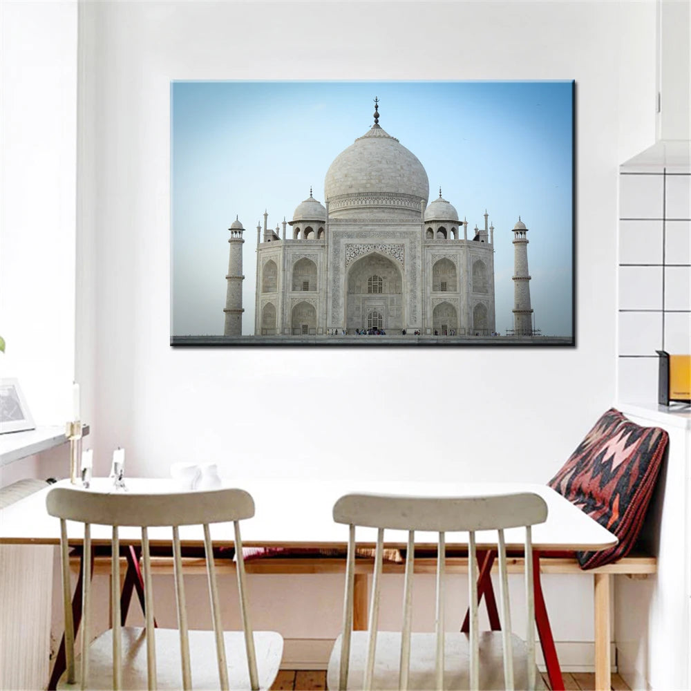 Urban Street Scene Canvas Wall Art | Modern Home Decor Print Canvas Wall Art Peaceful Pleasures Health and Wellness