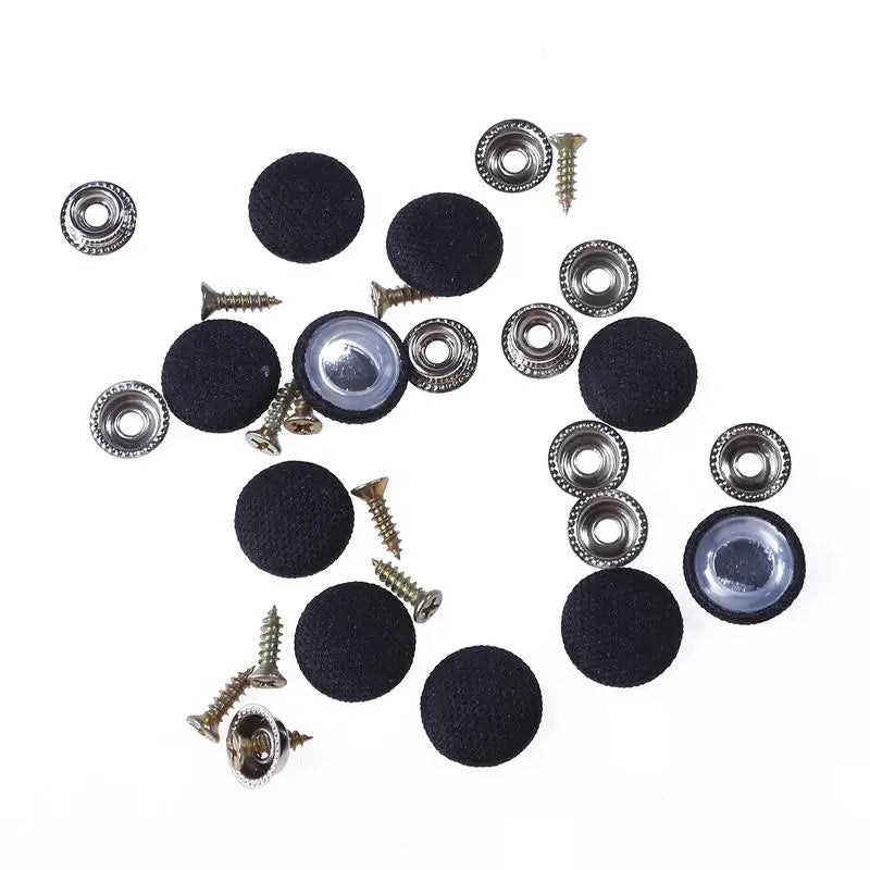 10/30/60pcs Car Roof Buckle Roof Cloth Detachment Repair Special Fixing Buckle Interior Roof Fabric Sagging Fixing Buckle Kit Peaceful Pleasures Health and Wellness 10pcs black