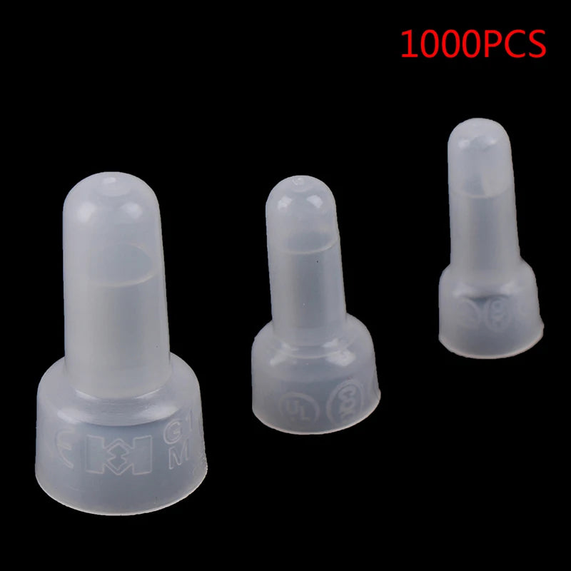 New 1000pcs CE1X CE2X CE5XClosed-End Wire Connectors Crimp Terminals Cap Electrical Peaceful Pleasures Health and Wellness
